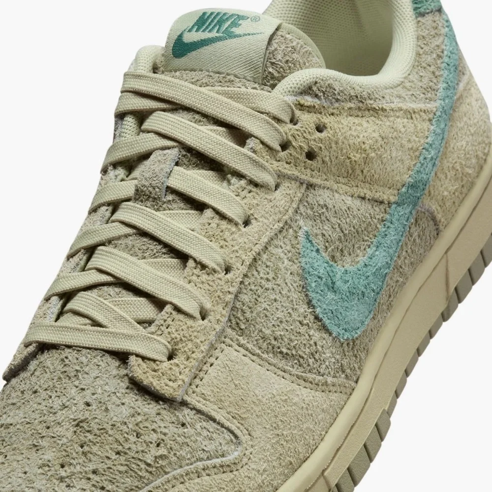 Nike Dunk Low Suede Sneakers